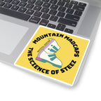 Mountain Madcaps Sticker - 'The Science of Steez' Ski Boot Decal