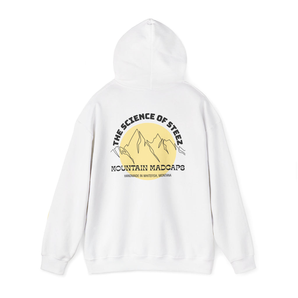 Mountain Madcaps Hoodie — "The Science of Steel" Outdoor Adventure Pullover