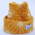 Yellow Sun Fleece Beanie