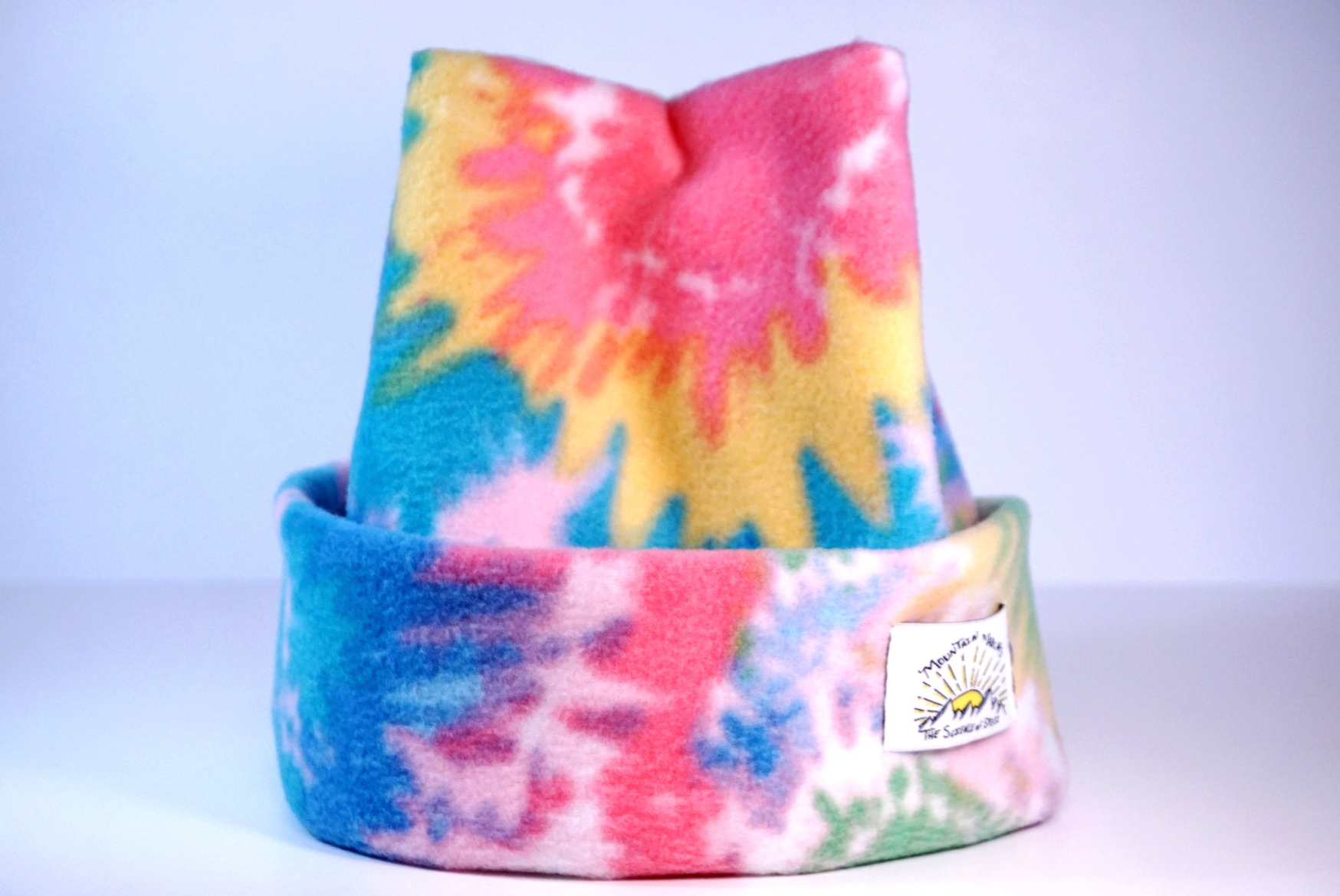 Tie Dye Four-point Fleece Beanie