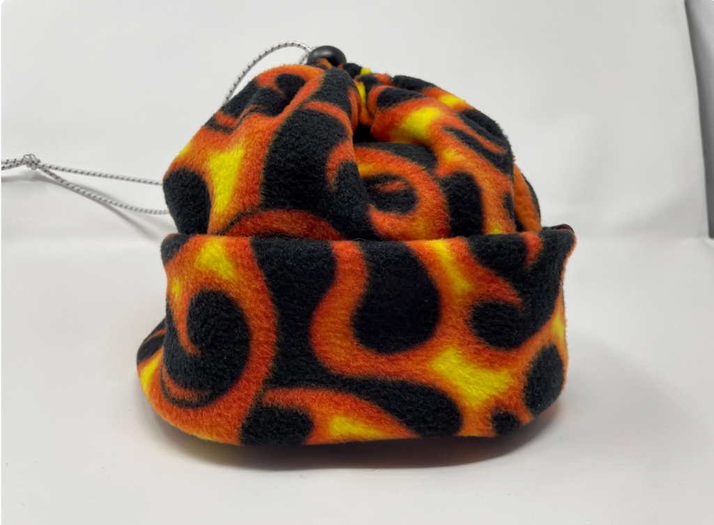 Fire 2-in-1 Convertible Cinch Hat/Neck Gaiter